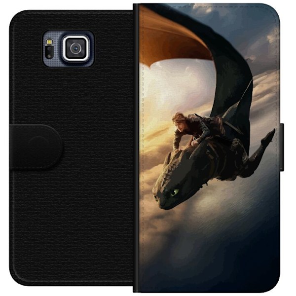 Samsung Galaxy Alpha Tegnebogsetui Drage Træner
