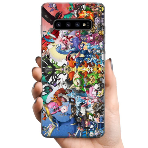Samsung Galaxy S10 TPU Matkapuhelimen kuori Pokemon