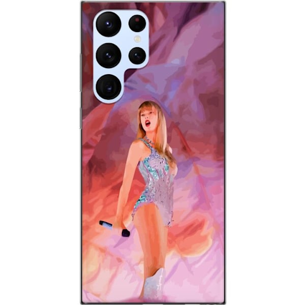 Samsung Galaxy S22 Ultra 5G Gennemsigtig cover Taylor Swift