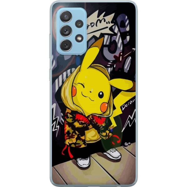Samsung Galaxy A52 5G Gennemsigtig cover Pikachu