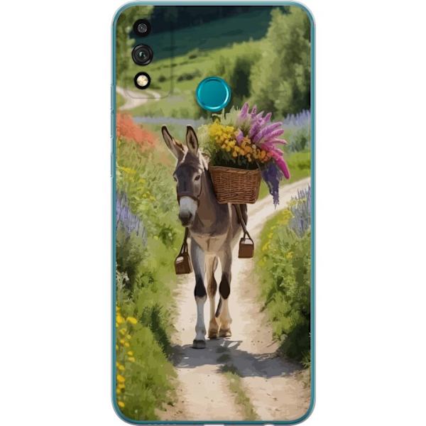 Honor 9X Lite Läpinäkyvä kuori Aasi Eläinaihe Rauhallinen Suunnittelu Luontoaihe Suosittu Koristelu Huumori Graafinen Eläinteema Eksoottinen