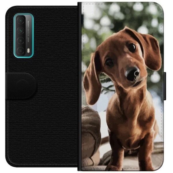 Huawei P smart 2021 Plånboksfodral Yngre Hund