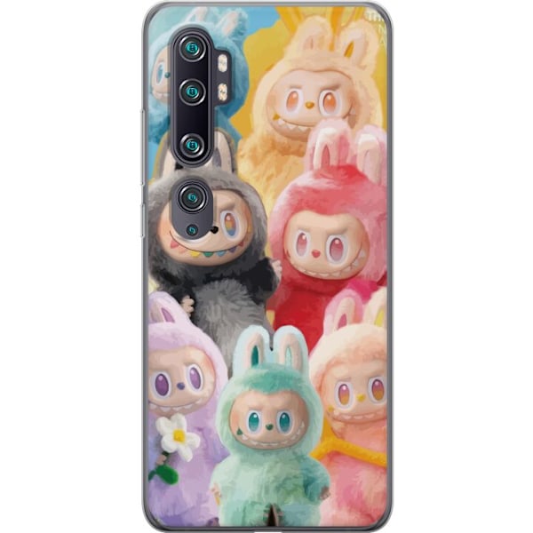 Xiaomi Mi Note 10 Läpinäkyvä kuori Labubu Luonnos Tyyli