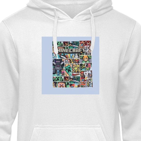 Barn-Hoodie | Mjuk Huvtröja för Barn Minecraft Art 12-13 År