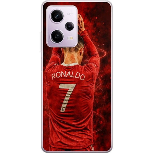Xiaomi Redmi Note 12 Pro Läpinäkyvä kuori Ronaldo