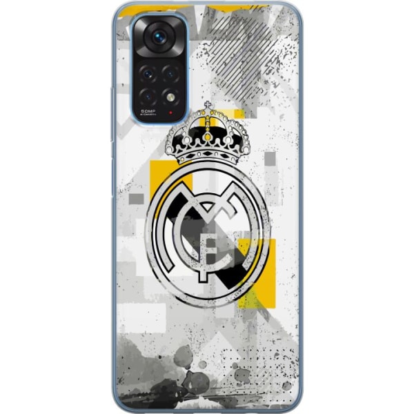 Xiaomi Redmi Note 11 Gennemsigtig cover Real Madrid