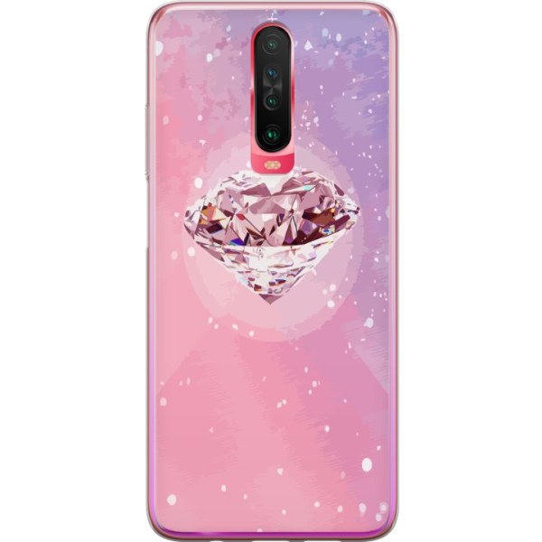 Xiaomi Redmi K30 Gennemsigtig cover Glitter Diamant