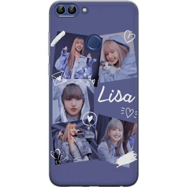 Huawei P smart Läpinäkyvä kuori Lisa Blackpink – Aesthetic K-pop Queen