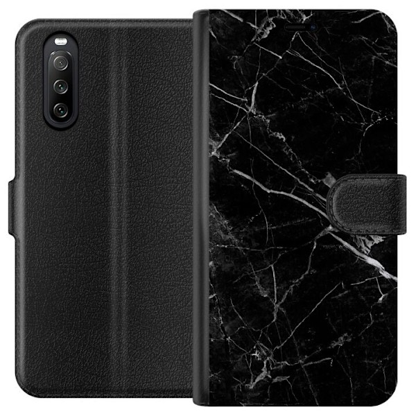 Sony Xperia 10 III Plånboksfodral Marmor