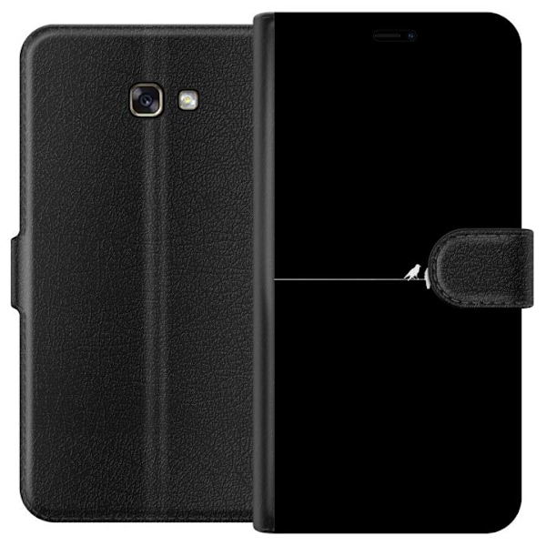 Samsung Galaxy A3 (2017) Lompakkokotelo Minimalistiset linnut