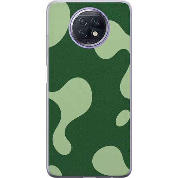 Kompatibelt Mobilskal till Xiaomi Redmi Note 9T Matcha Melt grön