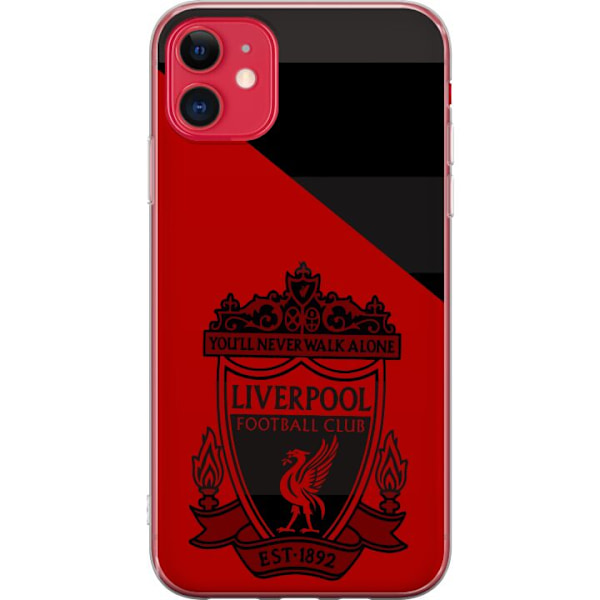Apple iPhone 11 Läpinäkyvä kuori Liverpool L.F.C.