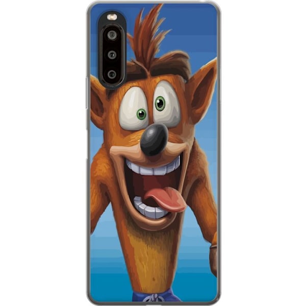 Sony Xperia 10 II Gjennomsiktig deksel Crash Bandicoot