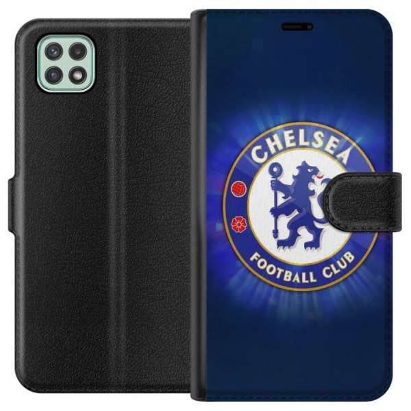 Samsung Galaxy A22 5G Lommeboketui Chelsea Fotball
