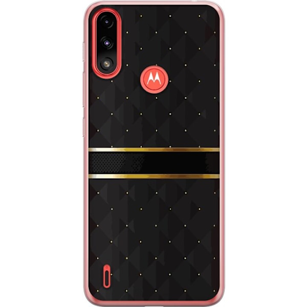 Motorola Moto E7 Power Genomskinligt Skal Glamouröst