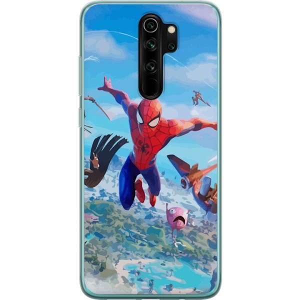 Xiaomi Redmi Note 8 Pro  Gjennomsiktig deksel Fortnite Spiderm