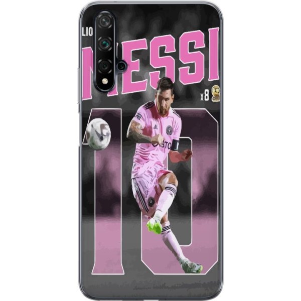 Huawei nova 5T Gennemsigtig cover Lionel Messi