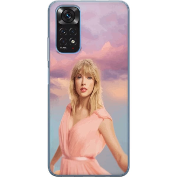 Xiaomi Redmi Note 11S Läpinäkyvä kuori Taylor Swift