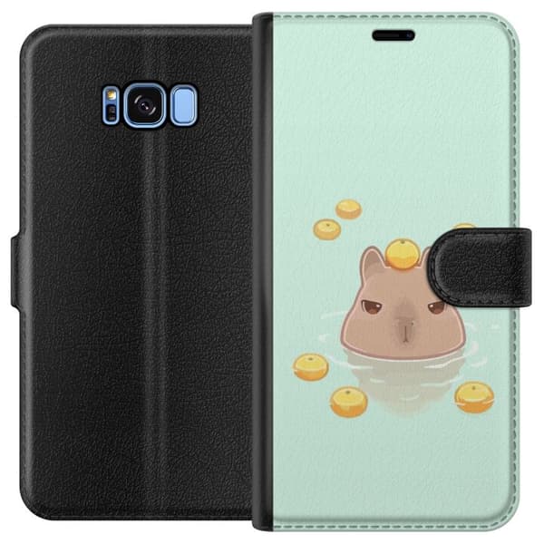 Kompatibelt Lommeboketui til Samsung Galaxy S8 Capybara