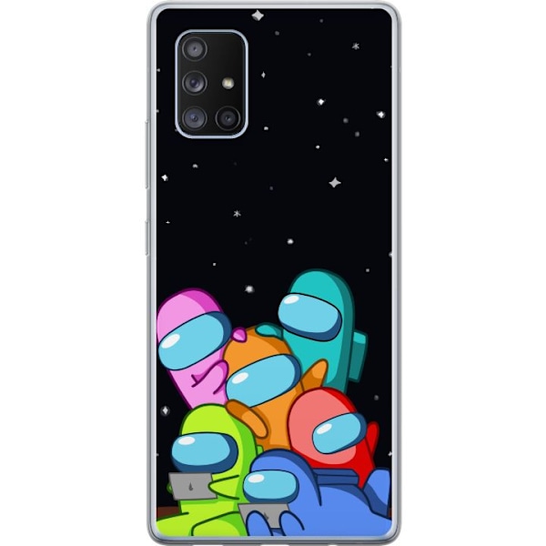 Samsung Galaxy A71 5G Gennemsigtig cover Blandt Os