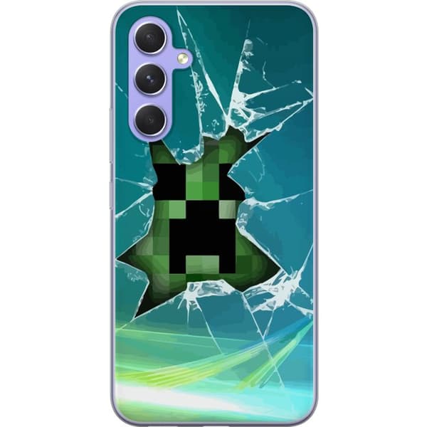 Kompatibelt Mobildeksel til Samsung Galaxy A54 Minecraft