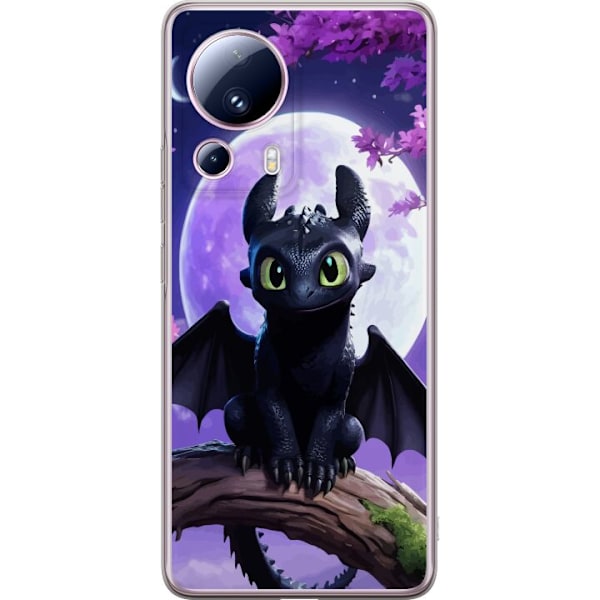 Xiaomi 13 Lite Genomskinligt Skal Draktränaren How to Train Your Dragon