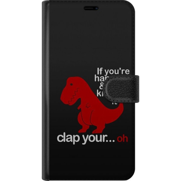 OnePlus 8 Pro Tegnebogsetui Dinosaur