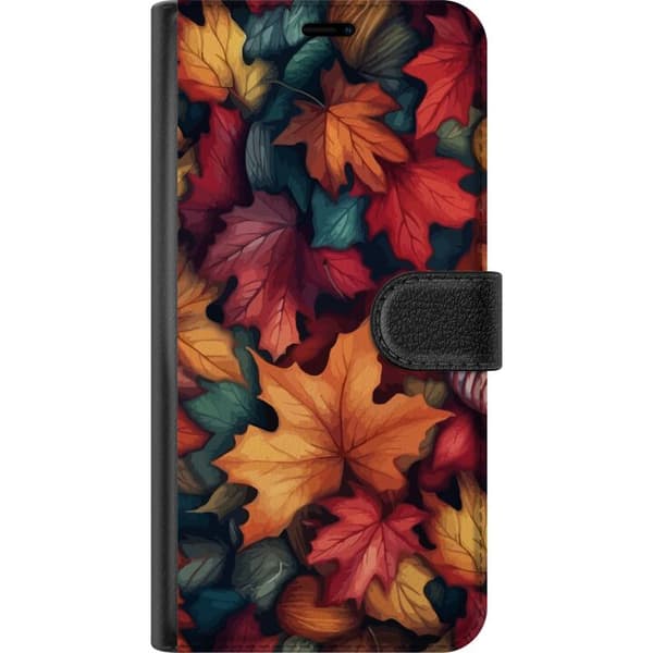 Kompatibelt Plånboksfodral till Samsung Galaxy S9+ Höstlöv