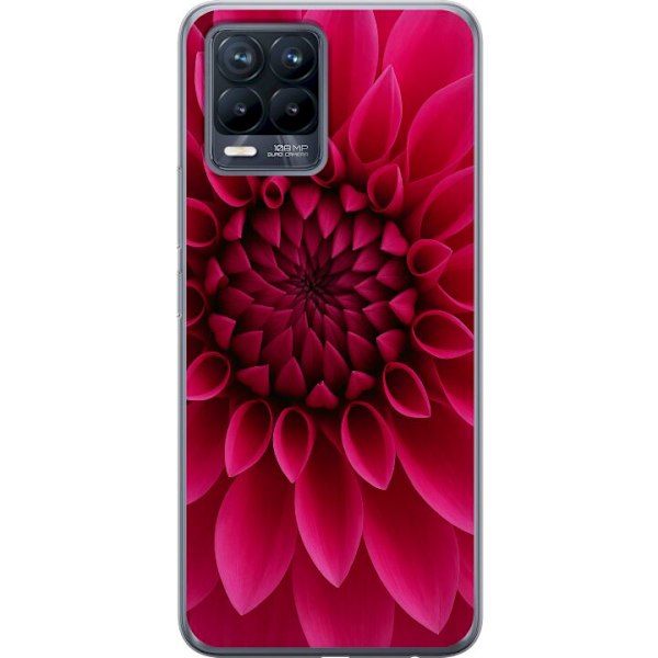 Realme 8 Genomskinligt Skal Rosecore