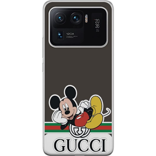 Xiaomi Mi 11 Ultra Gennemsigtig cover Gucci Musse Pig