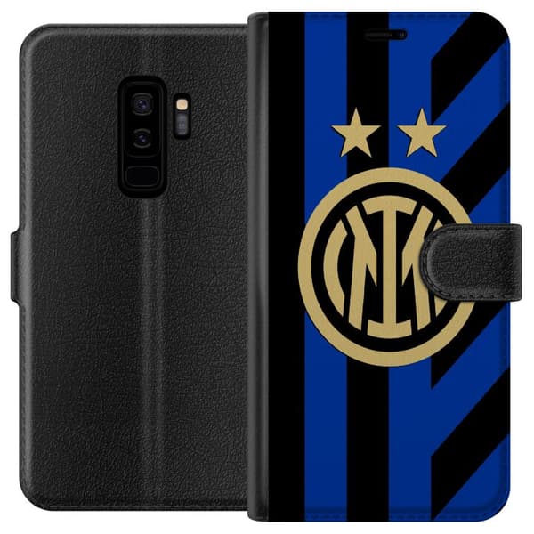 Kompatibel Tegnebogsetui til Samsung Galaxy S9+ Inter Milan
