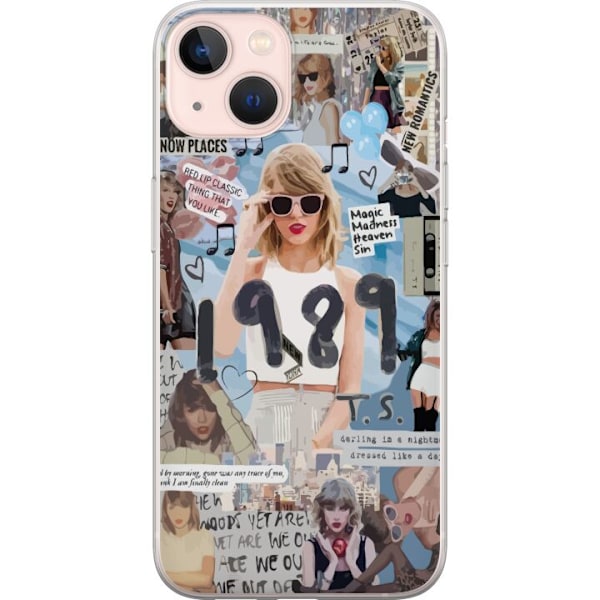 Apple iPhone 13 Genomskinligt Skal Taylor Swift