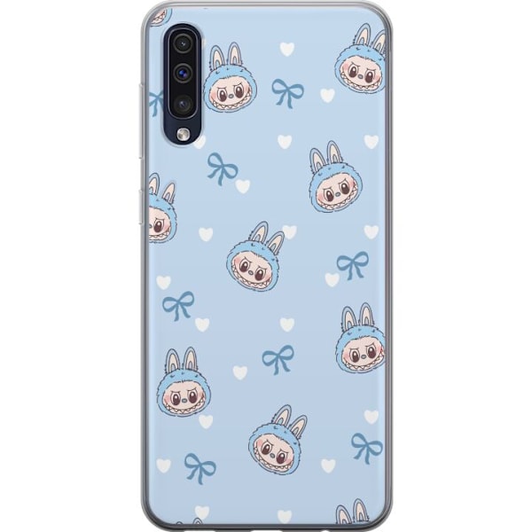 Samsung Galaxy A50 Läpinäkyvä kuori Labubu Tuli Henki