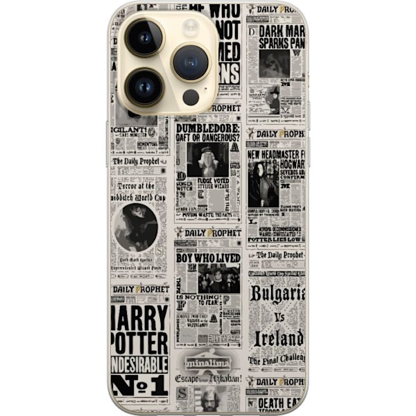 Apple iPhone 14 Pro Max Gennemsigtig cover Harry Potter Magasi