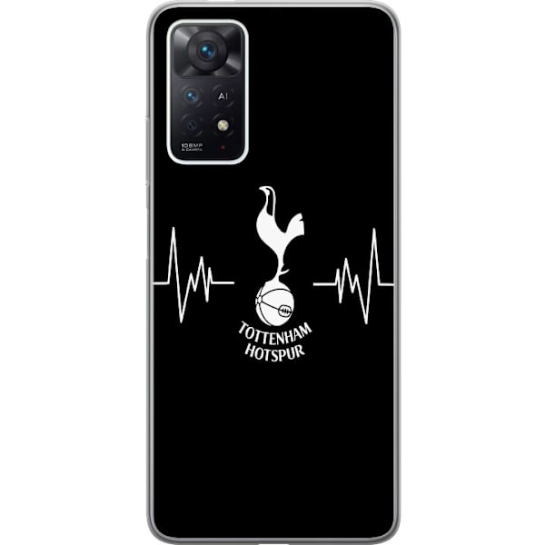 Xiaomi Redmi Note 11 Pro Gennemsigtig cover Tottenham Hotspur