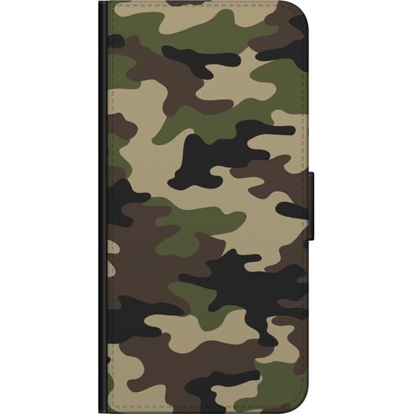 Yhteensopiva Lompakkokotelo Samsung Galaxy A20s Metsä camo