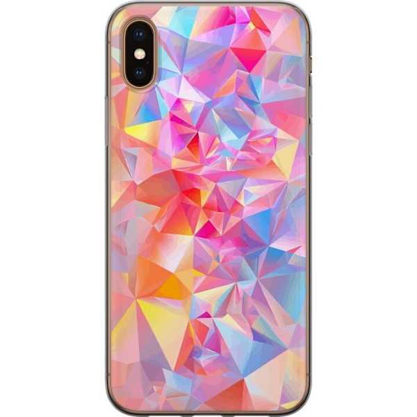 Apple iPhone XS Max Läpinäkyvä kuori Kimallus