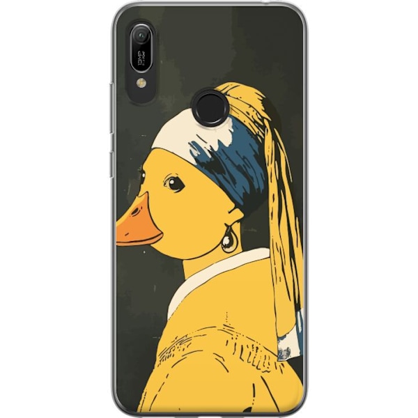 Huawei Y6 (2019) Genomskinligt Skal Stylish Duck