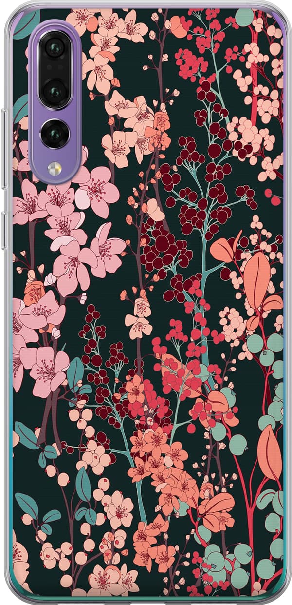 Kompatibelt Mobildeksel til Huawei P20 Pro Urteaktig Retro