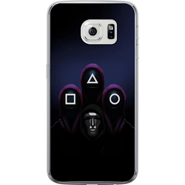 Samsung Galaxy S6 edge Gennemsigtig cover Squid Game 2