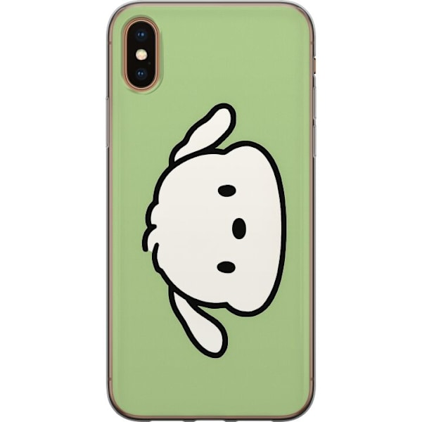 Apple iPhone XS Max Gennemsigtig cover Snoopy Flip