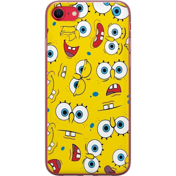 Apple iPhone SE (2022) Genomskinligt Skal SpongeBob SquarePant