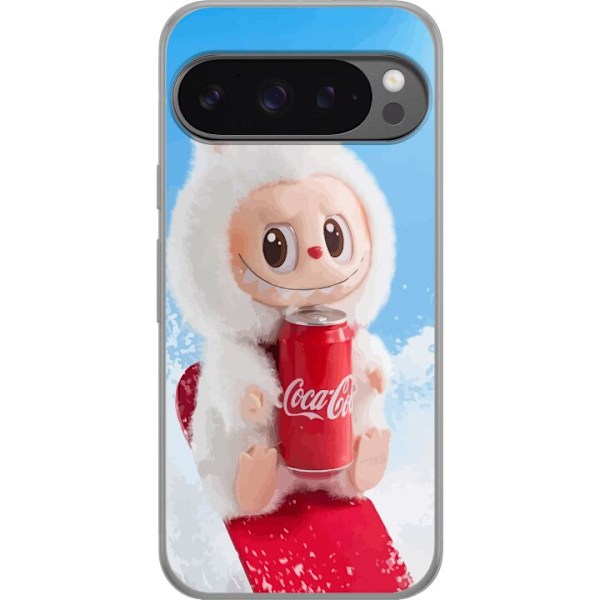 Google Pixel 9 Pro XL Läpinäkyvä kuori Labubu Summer Editio