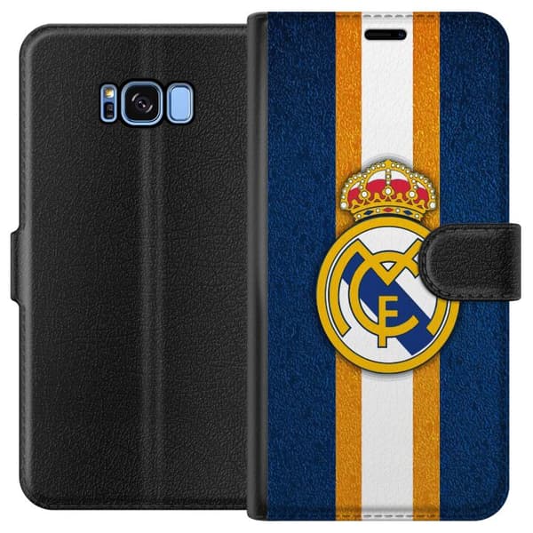 Kompatibelt Plånboksfodral till Samsung Galaxy S8 Real Madrid CF