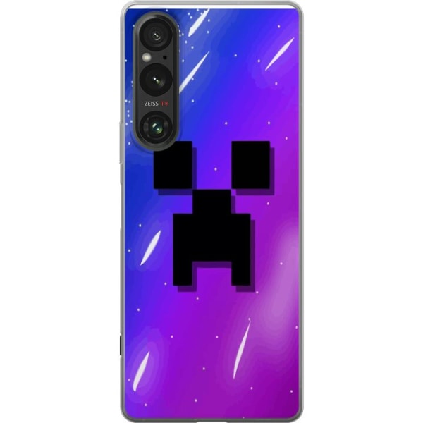 Sony Xperia 1 V Läpinäkyvä kuori Minecraft