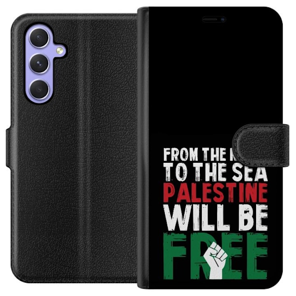 Samsung Galaxy A54 Tegnebogsetui Fri Palæstina
