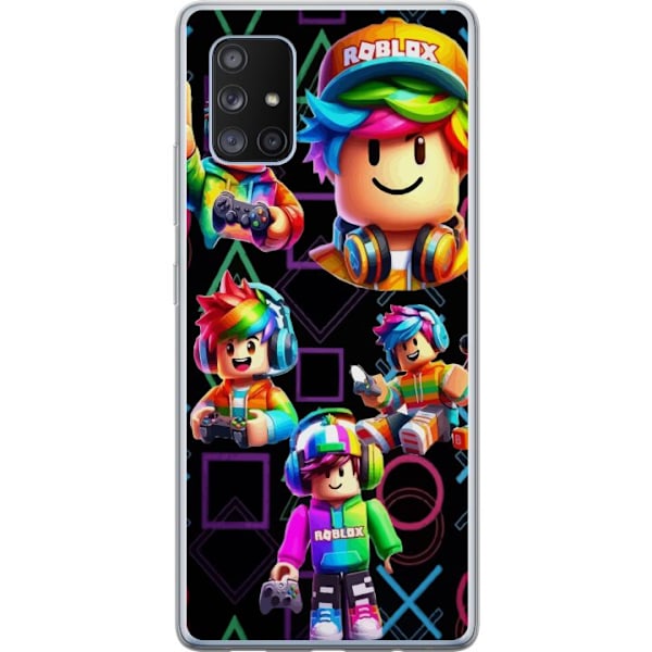 Samsung Galaxy A71 5G Gennemsigtig cover Roblox