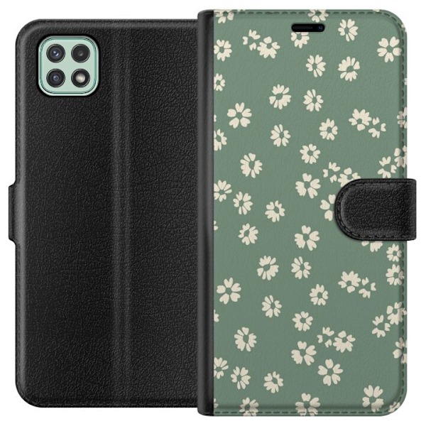 Samsung Galaxy A22 5G Lommeboketui Blomsterdrøm - Fargerikt B