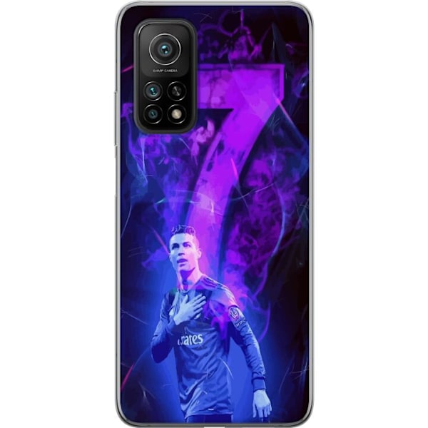 Xiaomi Mi 10T 5G Gjennomsiktig deksel Ronaldo 7