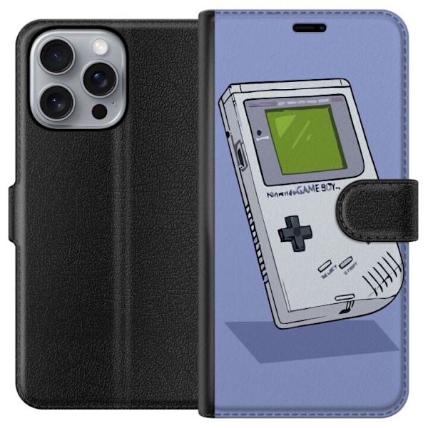 Apple iPhone 16 Pro Max Lommeboketui Game Boy Lilla